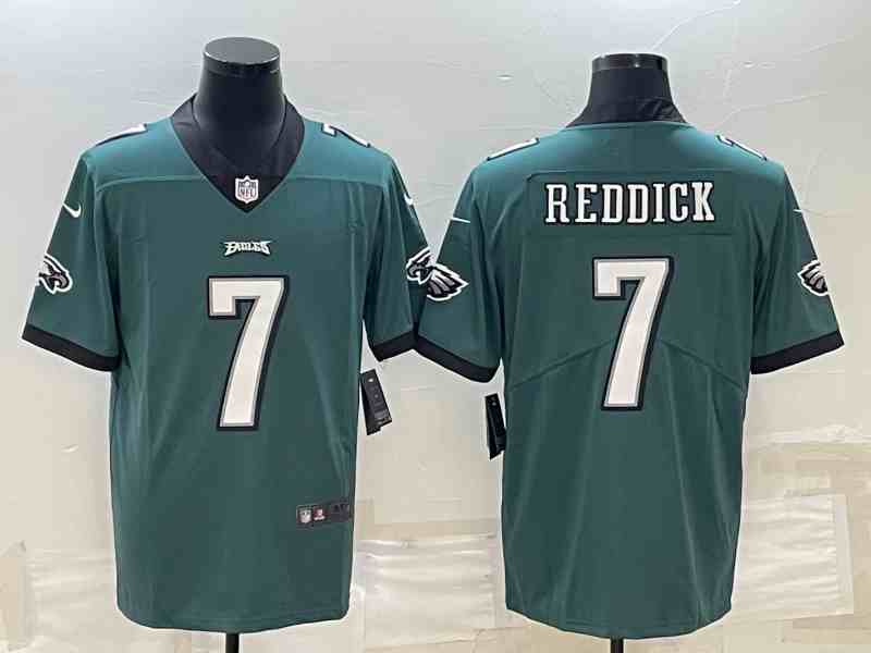 Men's Philadelphia Eagles #7 Haason Reddick Green Vapor Untouchable Limited Stitched Jersey