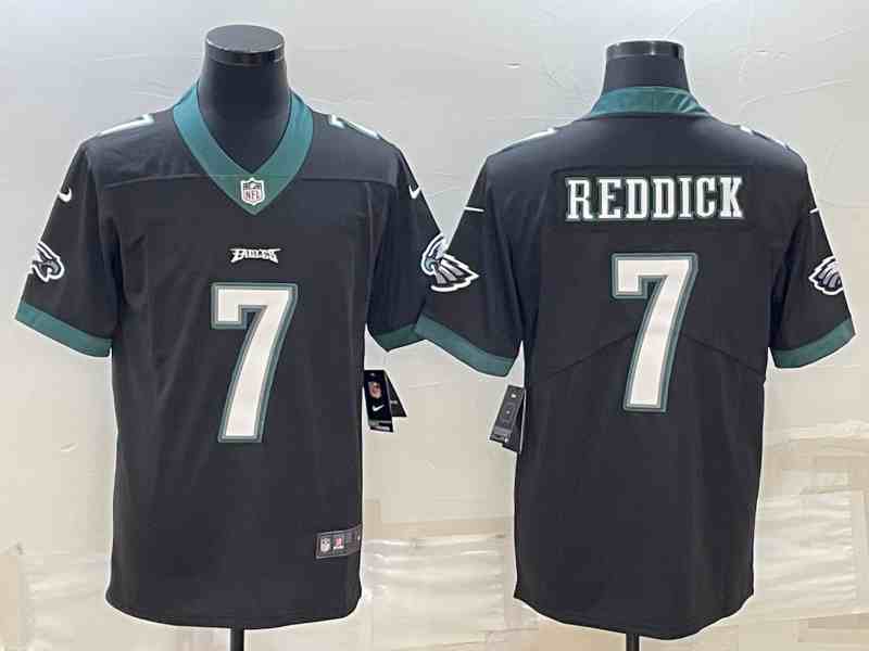 Men's Philadelphia Eagles #7 Haason Reddick Black Vapor Untouchable Limited Stitched Jersey
