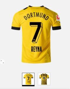 Giovanni reyna borussia 7 dortmund home jerseys