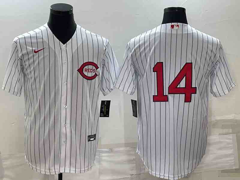Men's Cincinnati Reds #14   Pete Rose 2022 White Field of Dreams Stitched Baseball Jersey