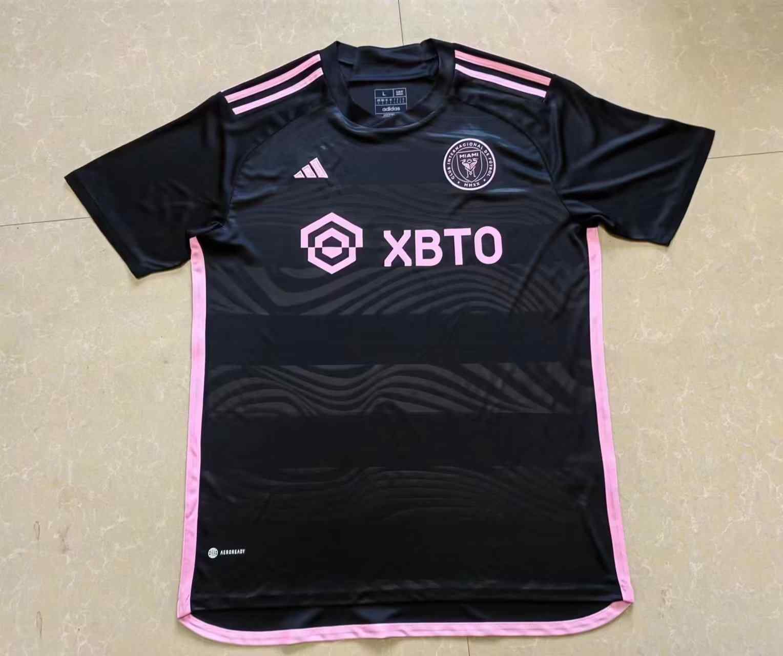 Men's inter miami 2023-24 Home Custom Replica Jersey