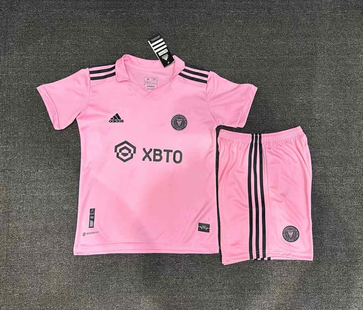 Youth inter miami 2023-24 Home Custom  Kit Jersey