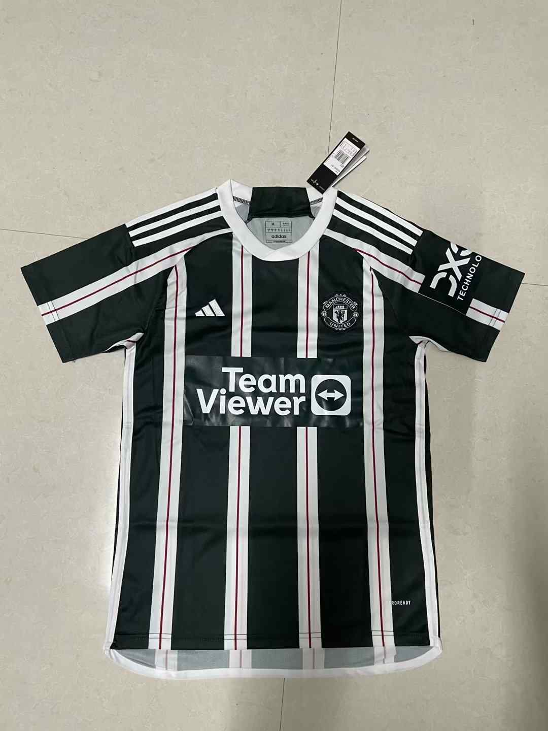 Men's Manchester United adidas 2023-24 Away  Custom Replica Jersey