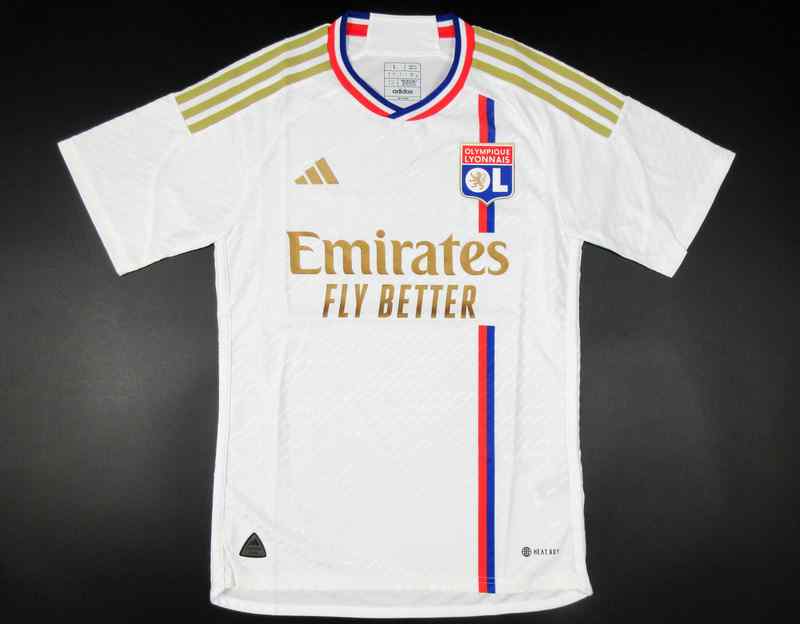 Men's  2023-24 Olympique Lyonnais home Player version