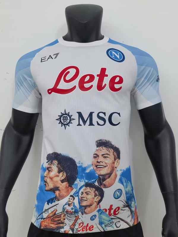 Men's NAPOLI 22-23 away special PLAYER VERSION Custom Replica Jersey