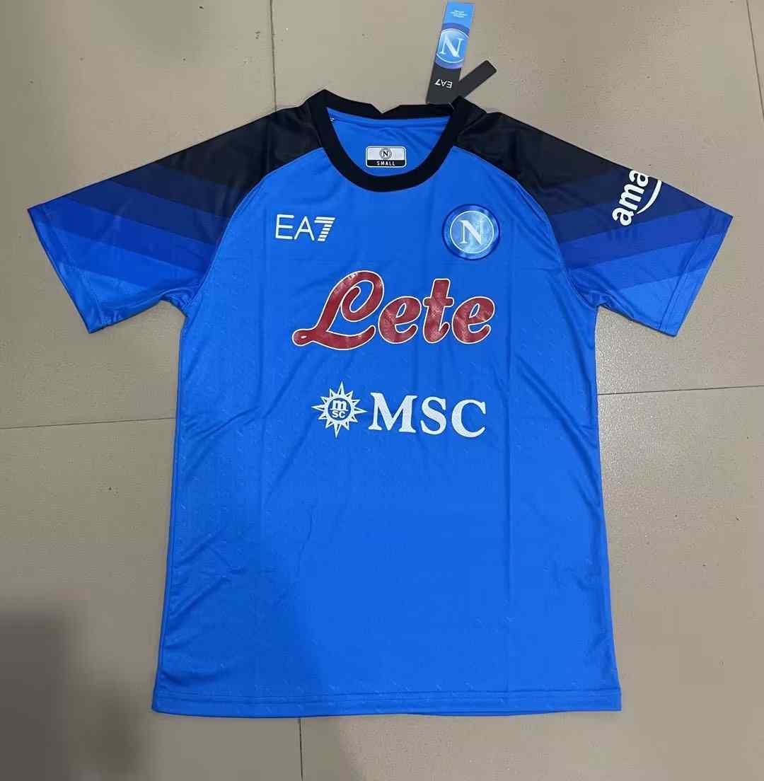 Men's Napoli 2023-24 Home Custom Replica Jersey