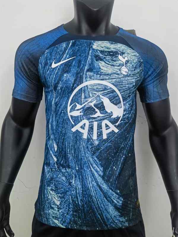 Men's  Tottenham 22-23 blue special player version Custom Replica Jersey