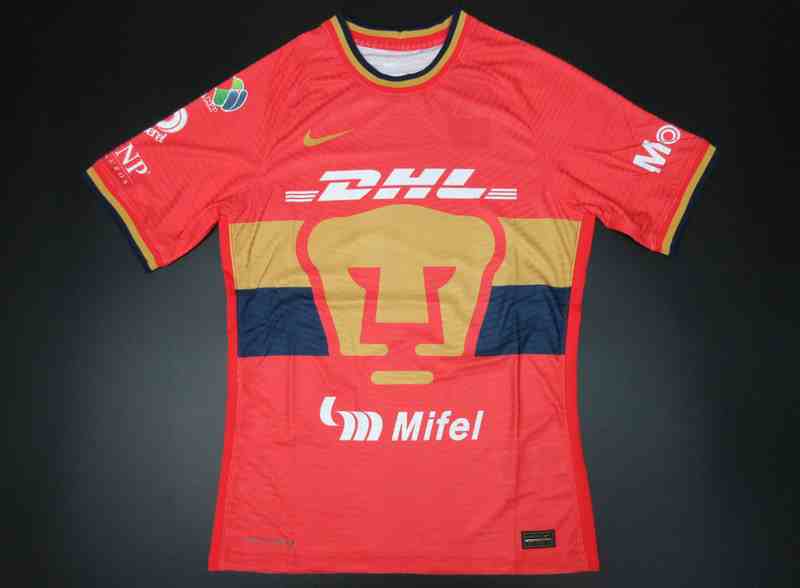 Men's 2022∕23 Player version Pumas 3rd red Custom Replica Jersey