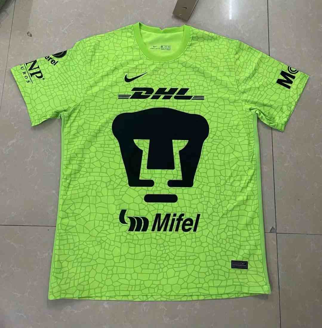 Men's 2022-23 Pumas Cougar Goalkeeper Thai Edition Custom Replica Jersey