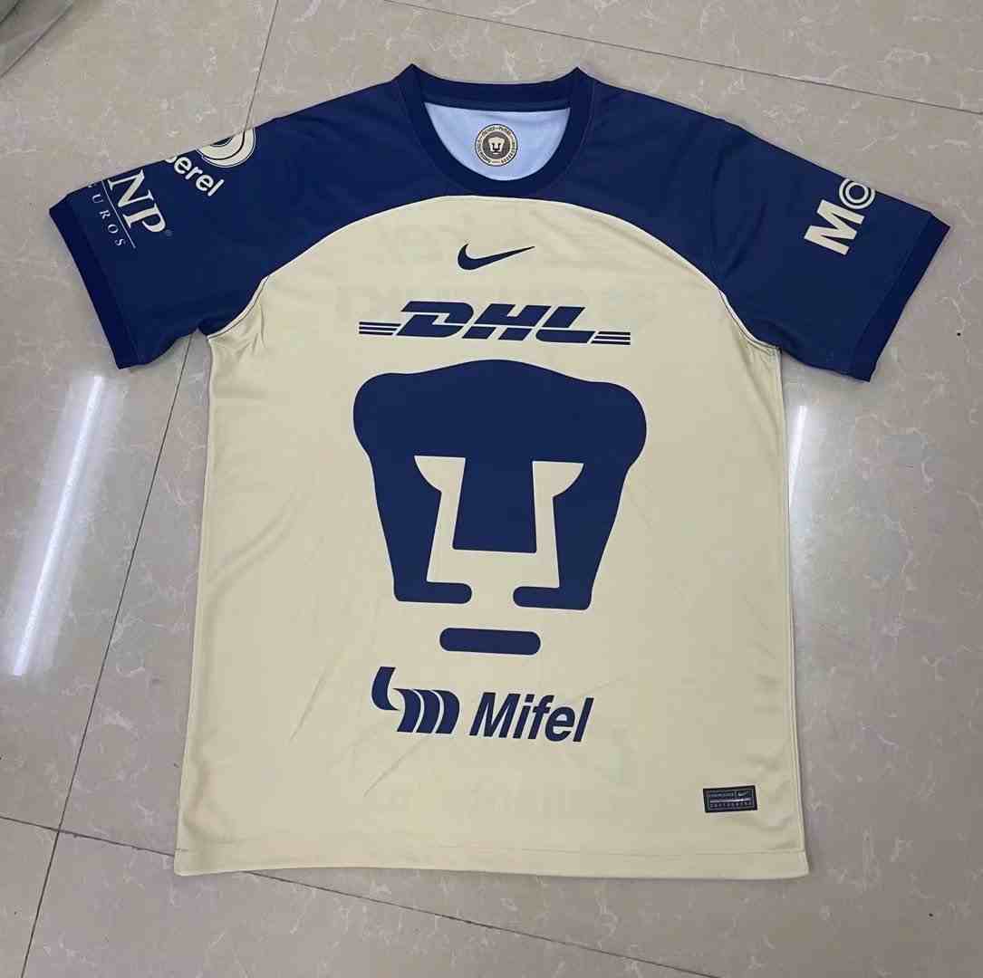 Men's 2022-23  Pumas Away Custom Replica Jersey