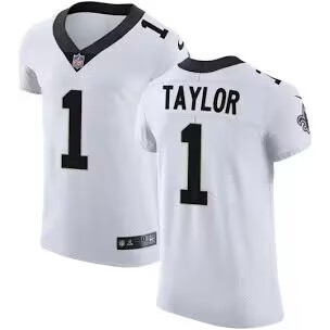 New Orleans Saints 1 Taylor White Jerseys