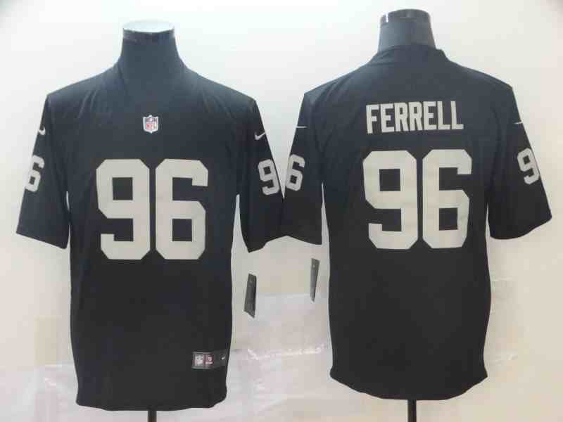 Men's Oakland Raiders #96 Clelin Ferrell Black Vapor Untouchable Limited Stitched NFL Jersey