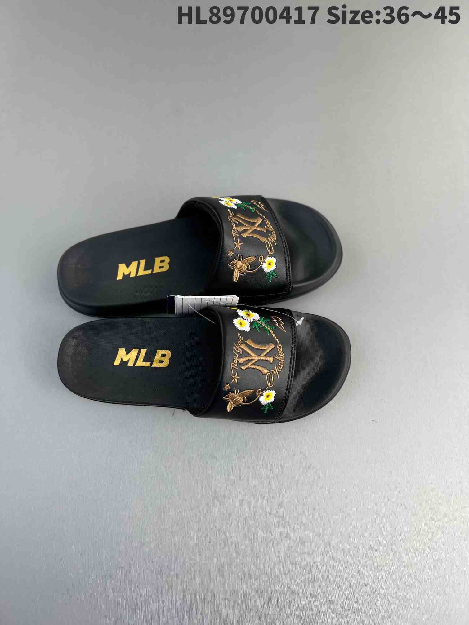 Men's New York Yankees Flip Flops 011