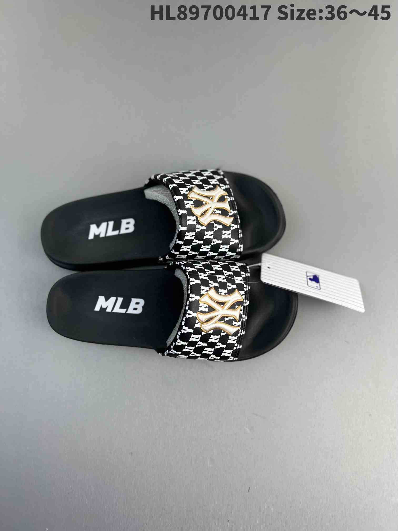 Men's New York Yankees Flip Flops 007