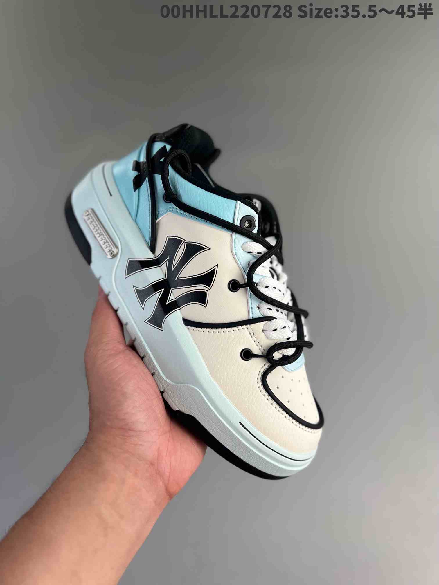 NY MLB Chunky Liner Deconstruct double shoelaces SHOES-4