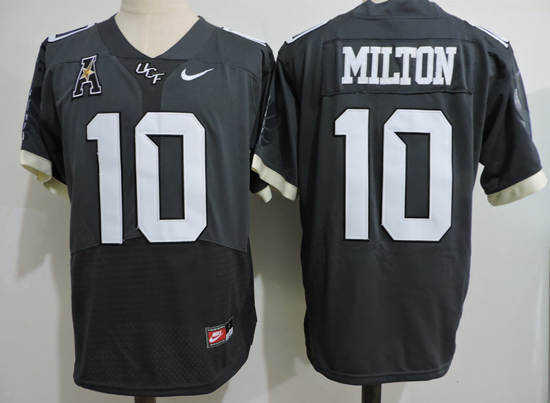 Mens NCAA UCF Knights 10 Milton GRAY College Football Jersey