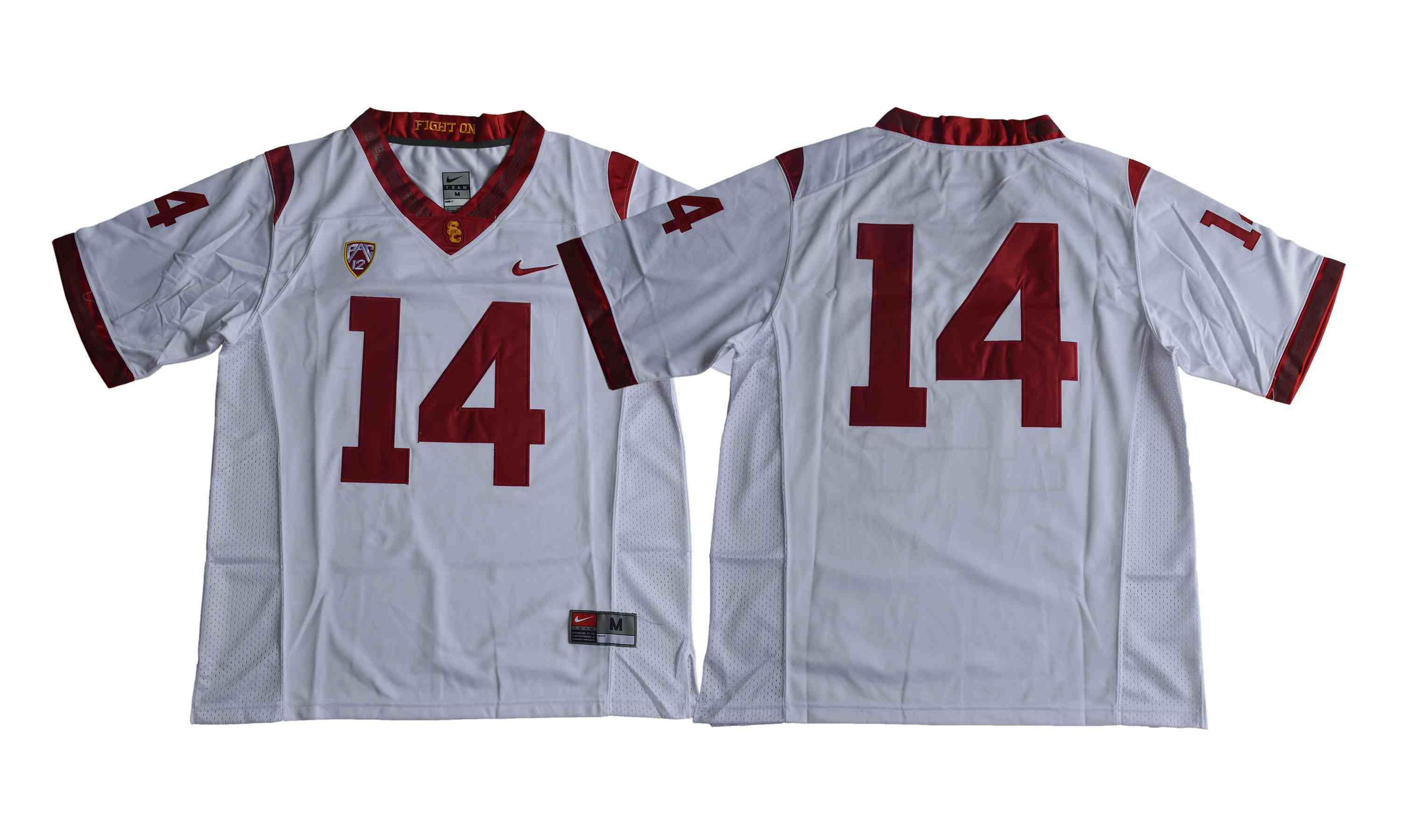 USC Trojans 14 Sam Darnold White College Football Jersey