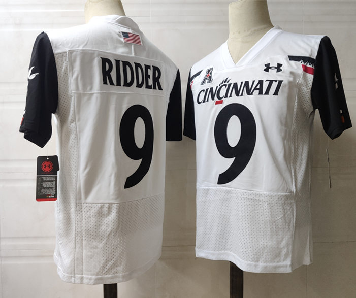 Men's Cincinnati Bearcats Desmond Ridder #9 Alumni white NCAA Jersey