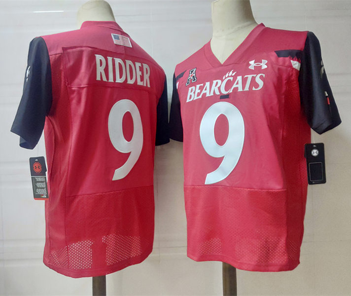 Men's Cincinnati Bearcats Desmond Ridder #9 Alumni red NCAA Jersey