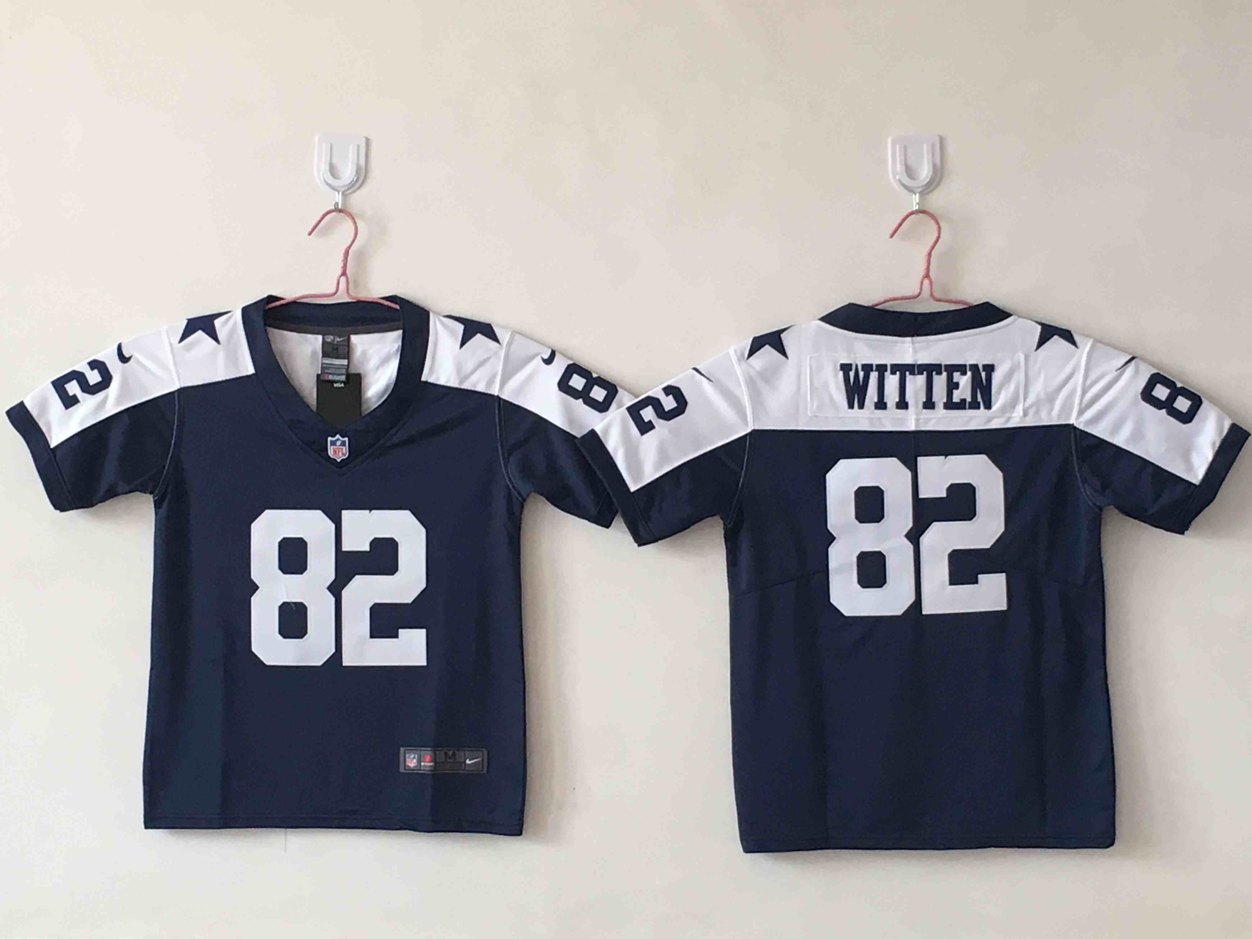 Nike Cowboys 82 Jason Witten Navy Throwback Youth Vapor Untouchable Player Limited Jersey