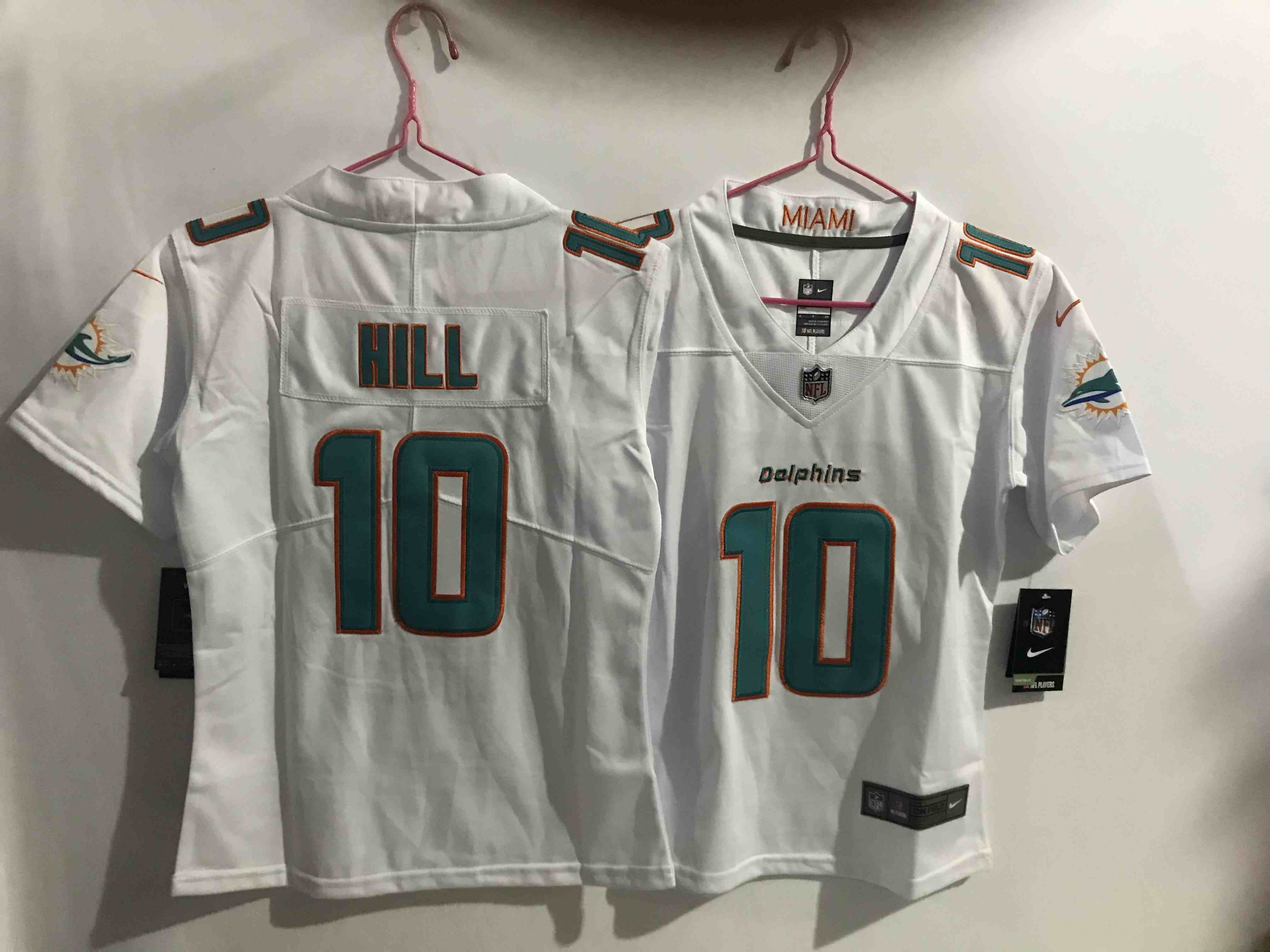 Youth Miami Dolphins #10 Tyreek Hill White Vapor Untouchable Limited Stitched Jersey