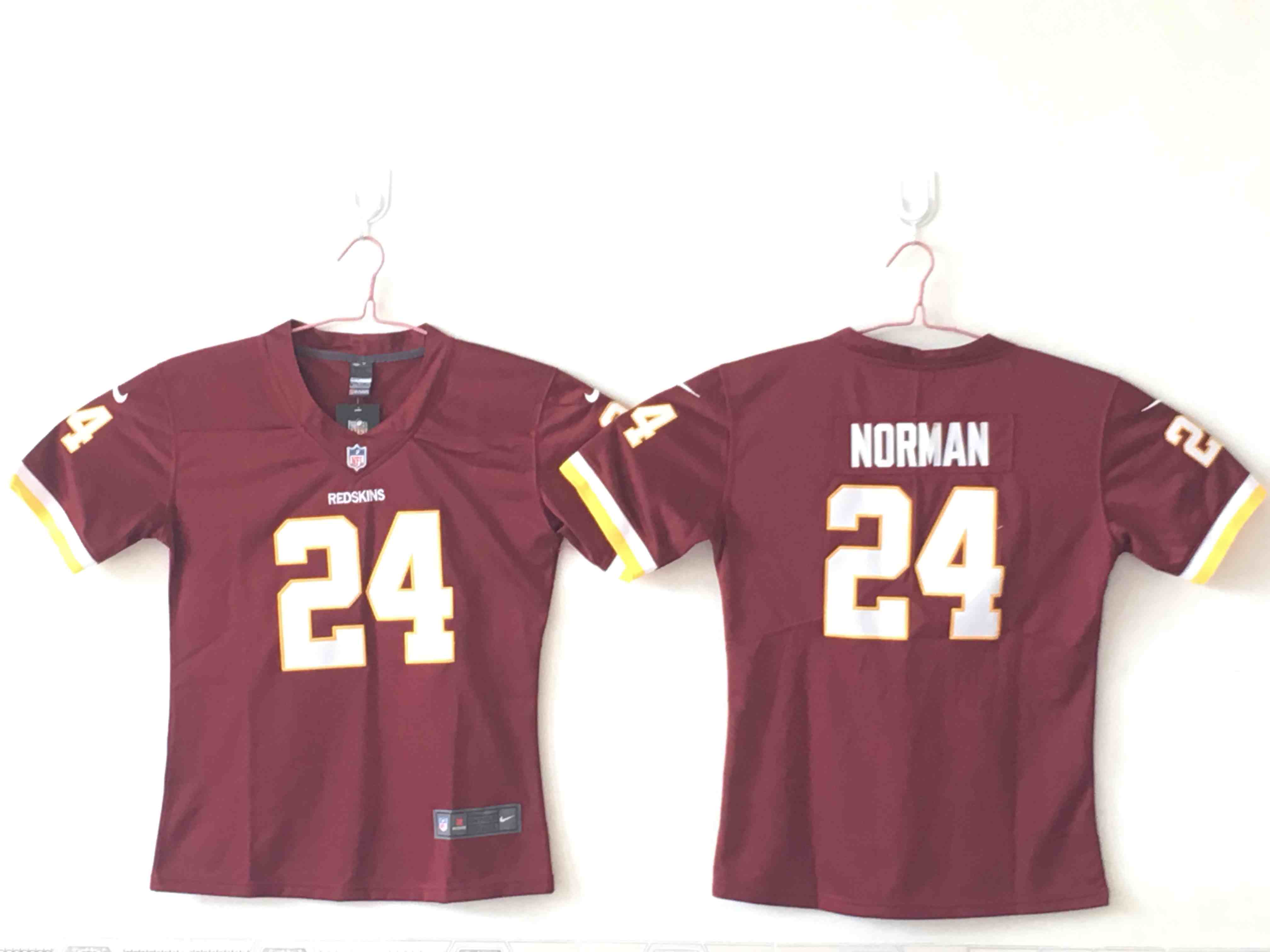 Women Washington Redskins Antonio Gibson Limited Red Jerseys