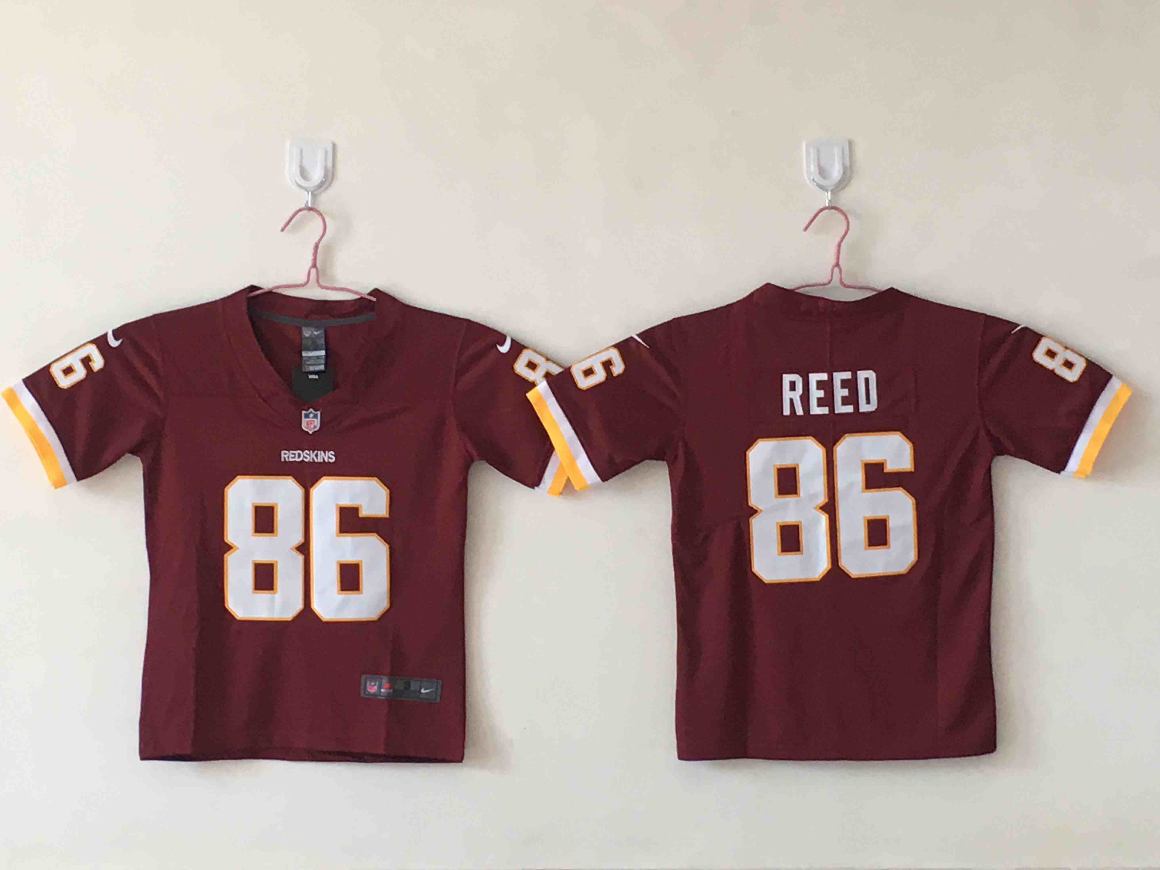 Youth Washington Redskins 86 Jordan Reed red Limited Jerseys