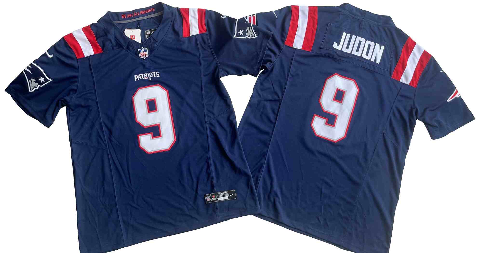 Men's New England Patriots #9 Matthew Judon Navy  F.U.S.E. Vapor Limited Stitched Football Jersey