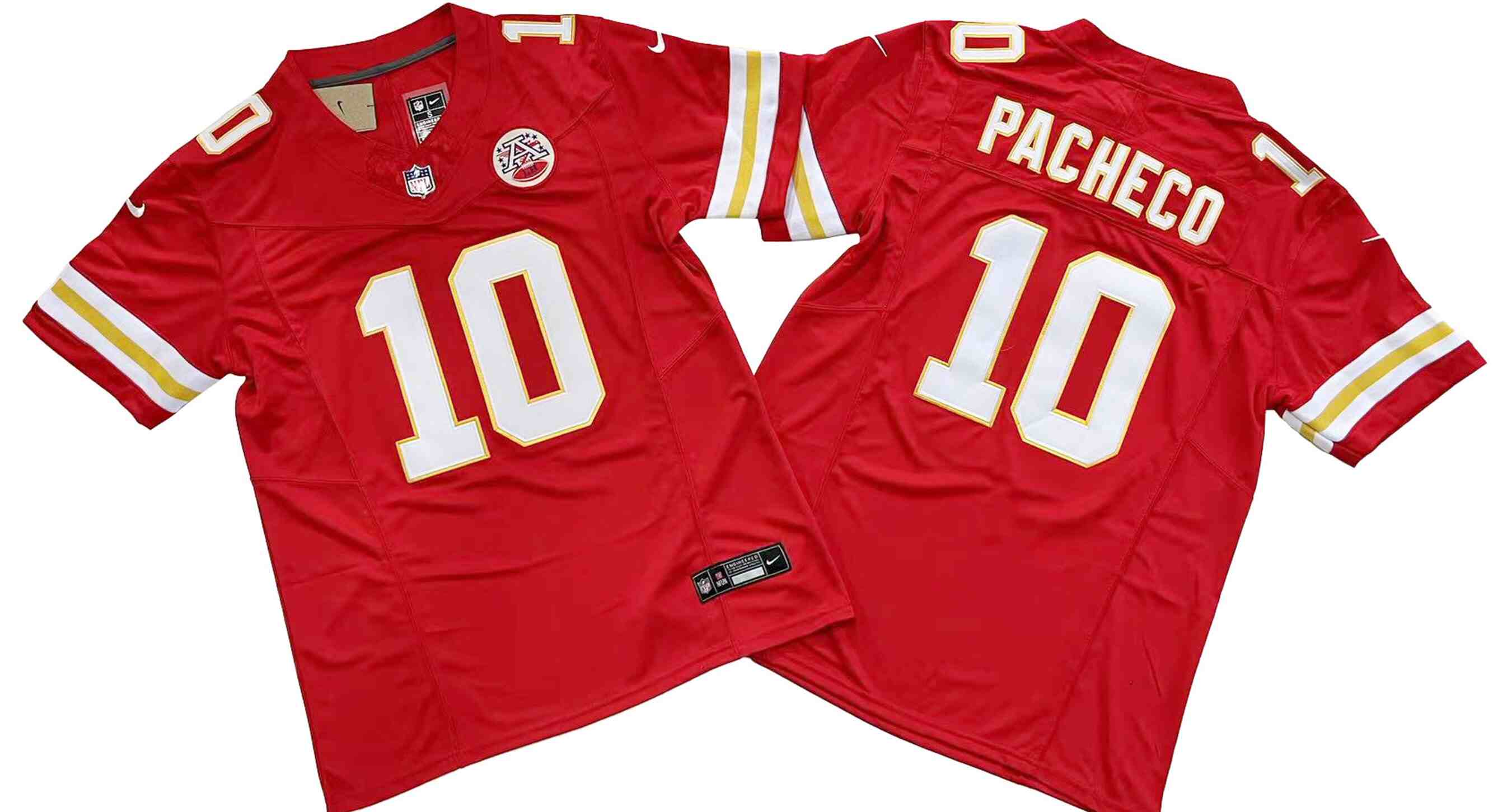 Men's  Kansas City Chiefs #10 Isiah Pacheco Red  F.U.S.E. Vapor Untouchable Limited Stitched Jersey