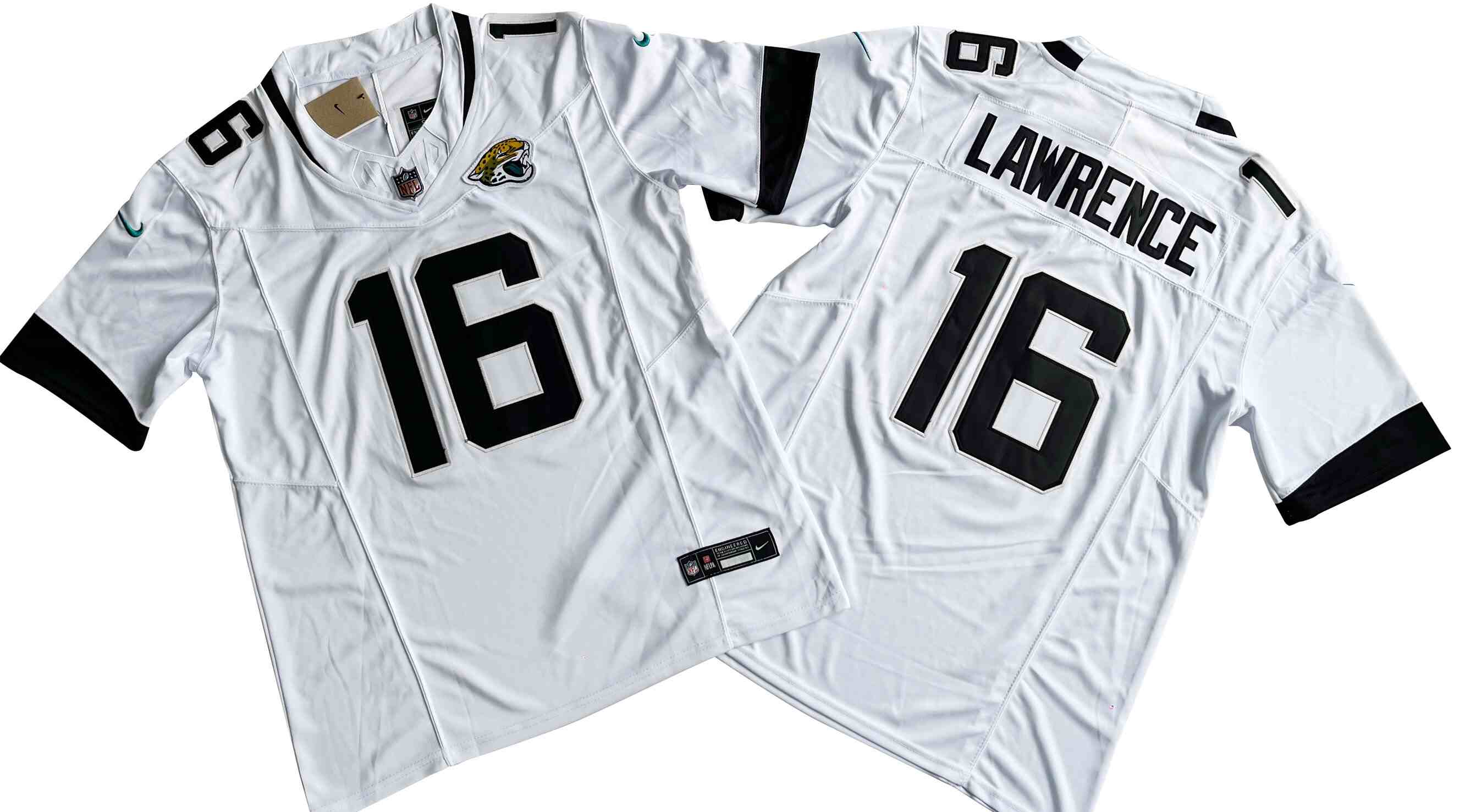 Men's Jacksonville Jaguars #16 Trevor Lawrence White F.U.S.E Vapor Untouchable Limited Football Stitched Jersey