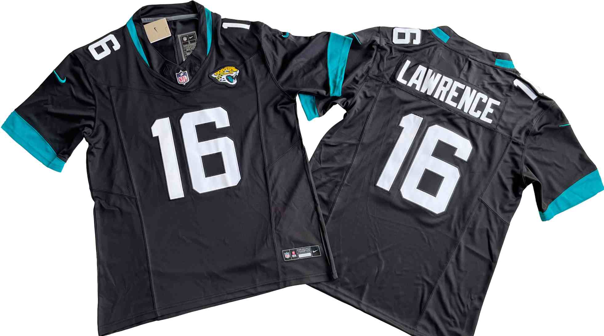 Men's Jacksonville Jaguars #16 Trevor Lawrence Black F.U.S.E Vapor Untouchable Limited Football Stitched Jersey