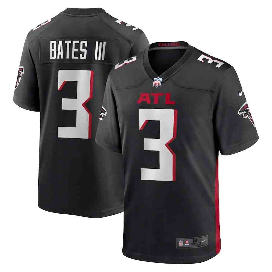 Men's Atlanta Falcons #3 Jessie Bates III Black Vapor Untouchable Limited Stitched Football Jersey
