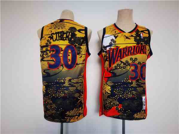 warriors curry throwback jersey