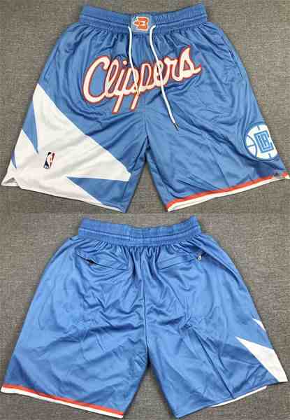 Men's Los Angeles Clippers Blue Shorts