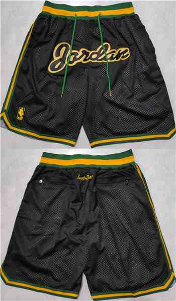Men's Los Angeles Lakers Black  Shorts