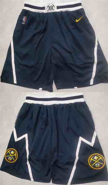 Men's Denver Nuggets Navy Shorts