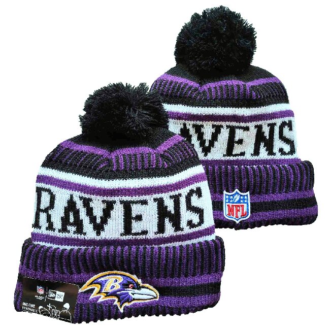 Baltimore Ravens HAT KNIT  YD332463