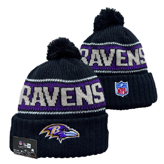 Baltimore Ravens HAT KNIT  YD332492