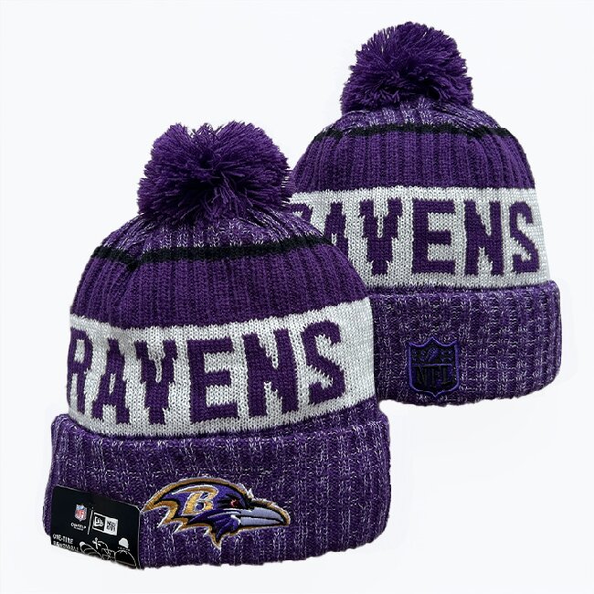 Baltimore Ravens HAT KNIT  YD332455