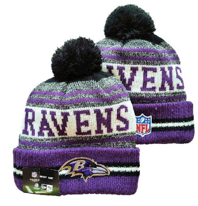 Baltimore Ravens HAT KNIT  YD332488