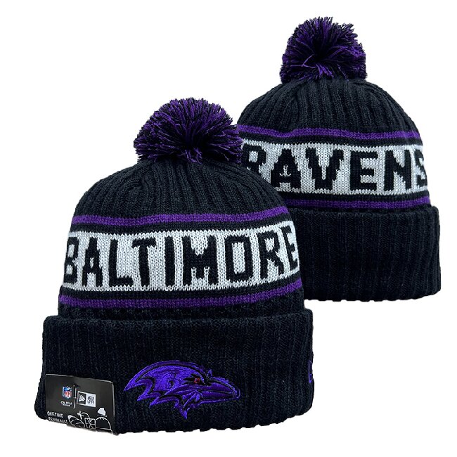 Baltimore Ravens HAT KNIT  YD332489