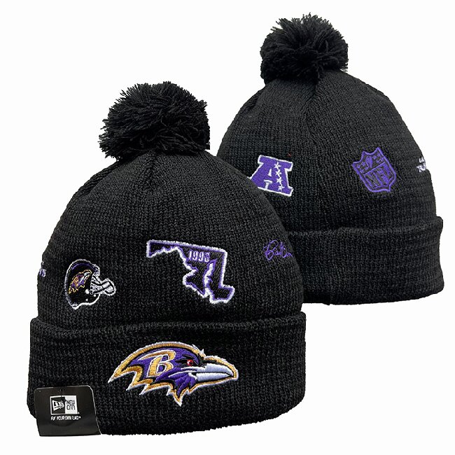 Baltimore Ravens HAT KNIT  YD332482
