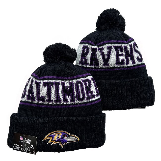 Baltimore Ravens HAT KNIT  YD332495