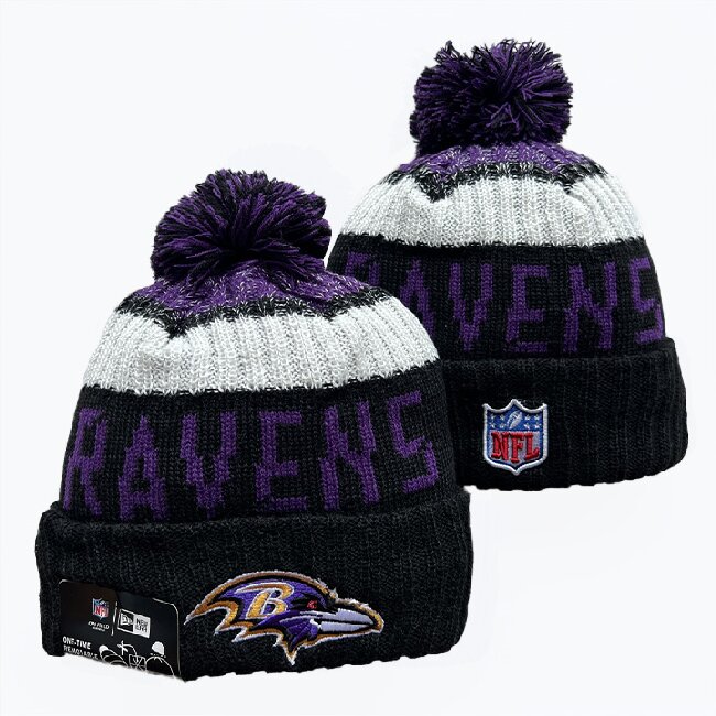 Baltimore Ravens HAT KNIT  YD332453
