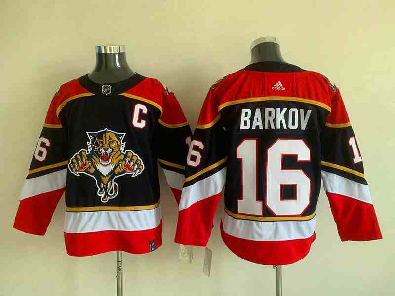 Mens Nhl Florida Panthers #16 Aleksander Barkov Blue  Reverse Retro Alternate Adidas Jersey