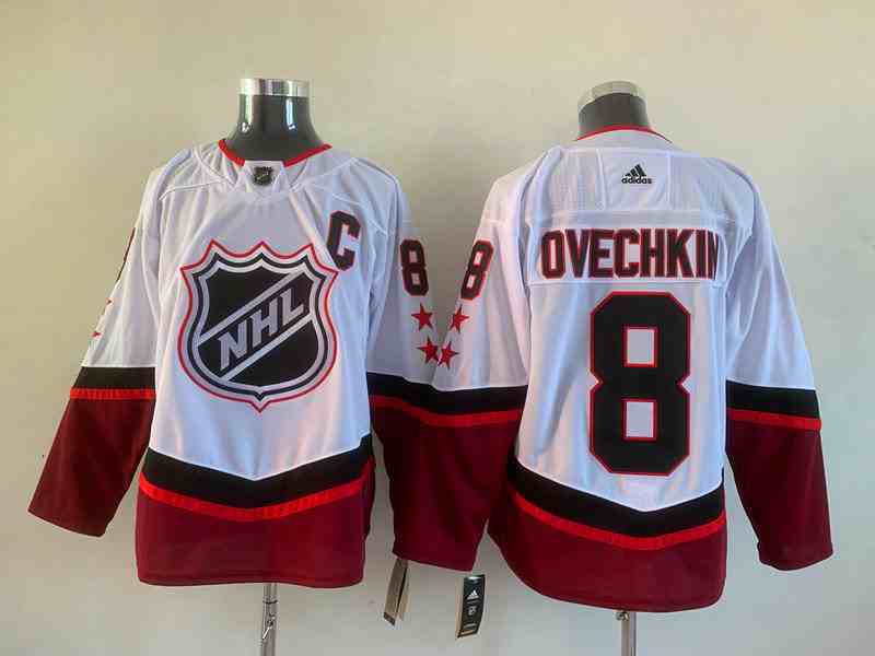 Men's Washington Capitals #8 Alex Ovechkin 2022 All-Star White Stitched Jersey
