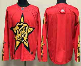 Men's All-Star Game 2024 Red Primegreen Stitched Hockey Jersey