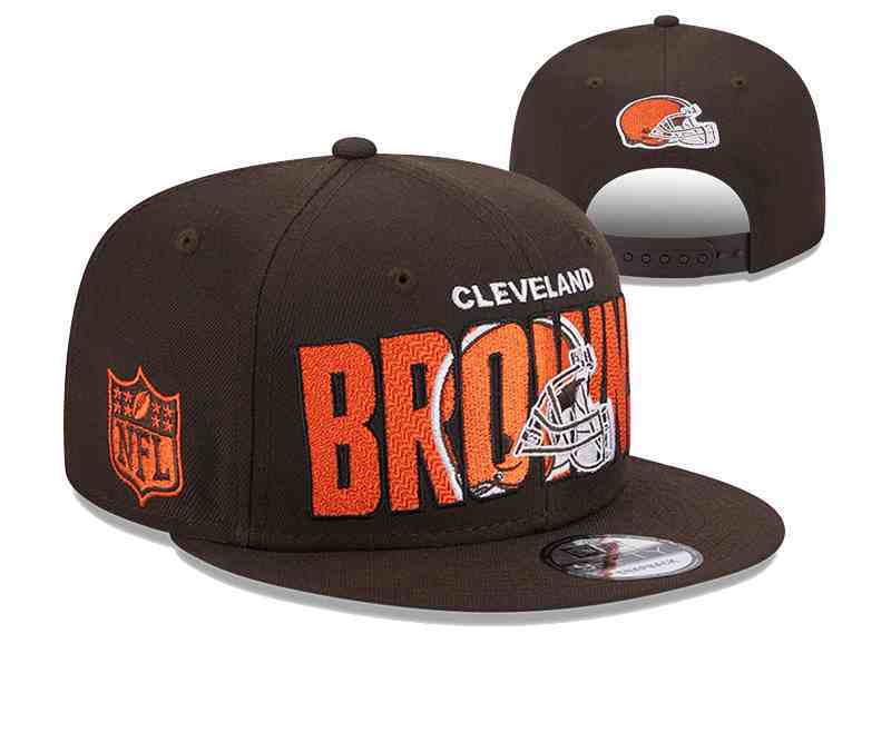 CLEVELAND BROWNS HAT SNAPBACKS  YD33158