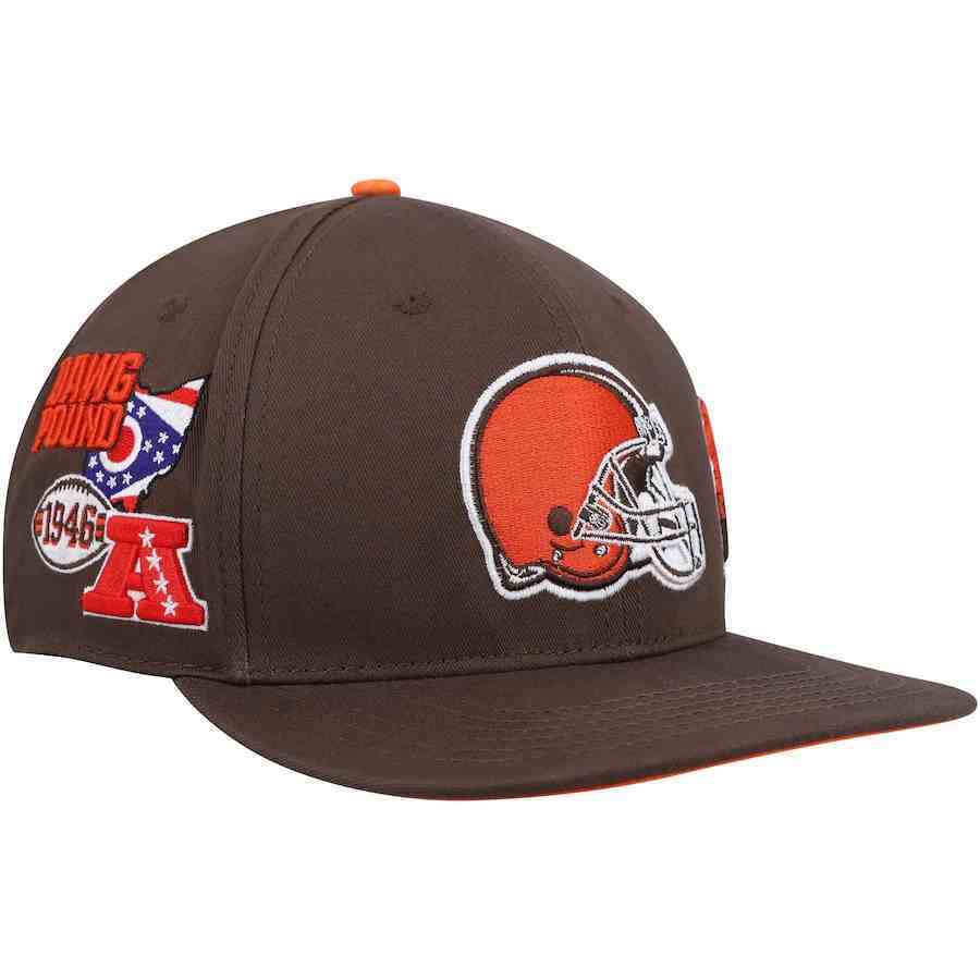CLEVELAND BROWNS HAT SNAPBACKS  TX20230504-1