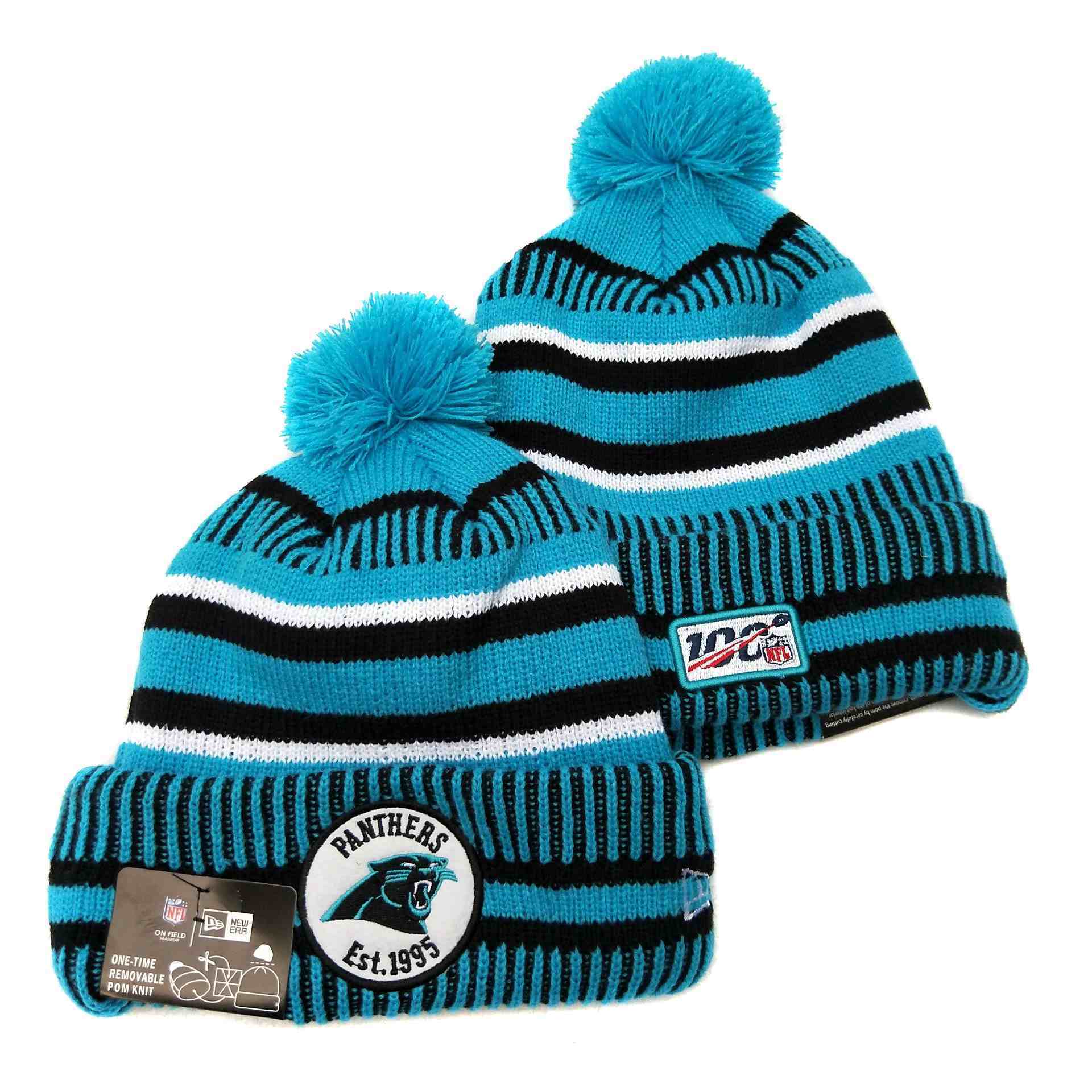 CAROLINA PANTHERS HAT KNIT YD330750
